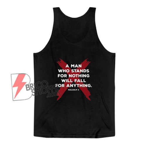 Black History Leader X Quote Tank Top - Funny Tank Top On Sale