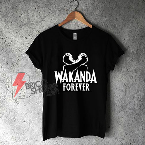 Black Panther Wakanda Forever Salute T-Shirt – Funny Shirt