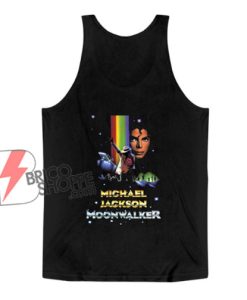 Michael Jackson moonwalker Tank Top – Parody Tank Top – Funny Tank Top On Sale