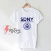 SDNY Shirt - Southern District of New York T-Shirt - Funny Shirt On Sale