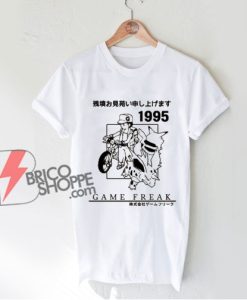 Vintage Pokemon 1995 Game Freak T-Shirt - Funny Shirt