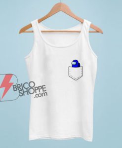 Among Us - Blue Crewmate Impostor Tank Top - Funny Tank Top