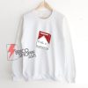 Fuck you cigarette box - Funny Cigarette Box Sweatshirt - Funny Sweatshirt