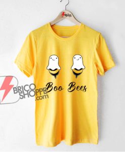 Halloween T-Shirt - Boo Bees Couples Let It Be Halloween Costume Funny Party Vintage Men T-Shirt - Funny Shirt