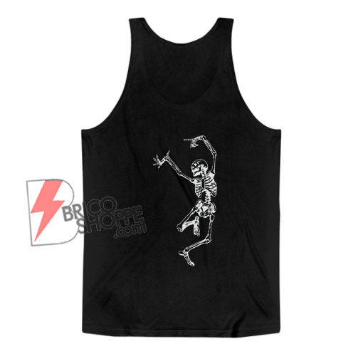 Halloween Tank Top - Dance With Death Classic Tank Top - Funny Tank Top
