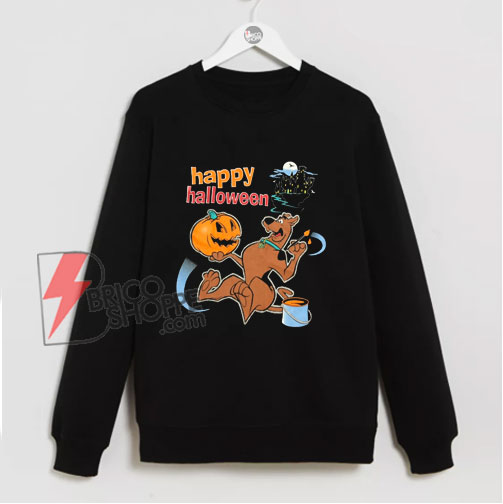 Happy Halloween - Scooby doo Halloween Sweatshirt - Funny Sweatshirt