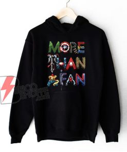 Marvel Avengers More Than A Fan Word Stack Hoodie - Funny Hoodie On Sale