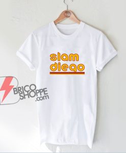 Slam Diego Baseball T-Shirt – Funny Shirt On Sale