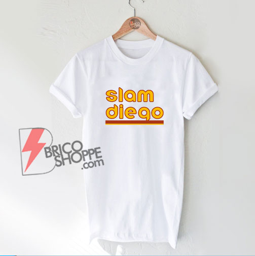 Slam Diego Baseball T-Shirt – Funny Shirt On Sale
