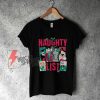 Batman Santa Naughty List of Villains shirt - Funny Shirt
