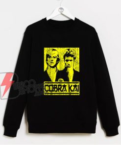 Cobra Kai Daniel Larusso Johnny Lawrence Sweatshirt - Jeezy Christmas Sweatshirt - Funny Sweatshirt