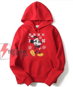 Disney Christmas Hoodie - Mickey Mouse Christmas Hoodie - Funny Christmas Hoodie