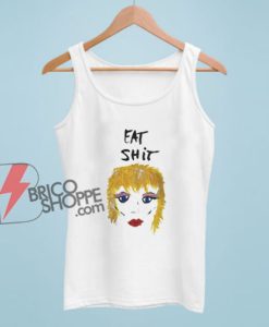 Miley Cyrus Eat Shit Tank Top - Funny Miley Cyrus Tank Top - Funny Tank Top On Sale