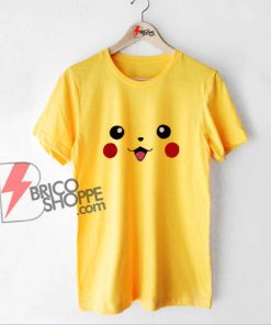 Pokémon Shirt - Pokemon Pikachu Face Shirt - Funny Shirt