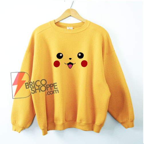 Sweatshirt pikachu discount