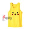 Pokémon Tank Top– Pokemon Pikachu Face Tank Top – Funny Tank Top