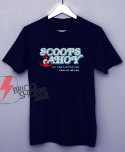 Scoops Ahoy Ice Cream Parlor Hawkins Indiana T-Shirt - Stranger Things Shirt - Funny Shirt