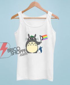 Totoro LGBTQIA Tank Top – Funny LGBT Tank Top – Funny Tank Top
