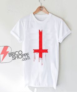 Upside Down Inverted Cross shirt - Funny Shirt