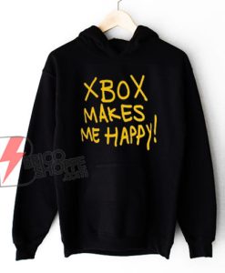 Xbox Makes Me Happy Hoodie - Funny Hoodie On Sale