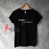 000000 Lives Matter T-Shirt - Funny Shirt On Sale