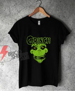 CHRISTMISFIT - Grinch misfits Shirt - Parody Shirt - Funny Shirt