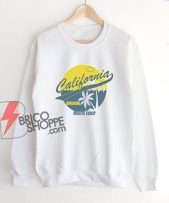 California Sweatshirt - West Coast Sweatshirt - California State Sweatshirt - Retro California Sweatshirt - Vintage California - California Gift - Cali Sweatshirt