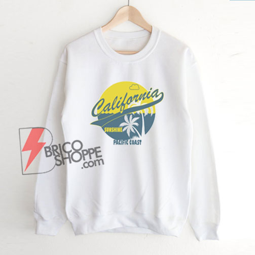 California Sweatshirt - West Coast Sweatshirt - California State Sweatshirt - Retro California Sweatshirt - Vintage California - California Gift - Cali Sweatshirt
