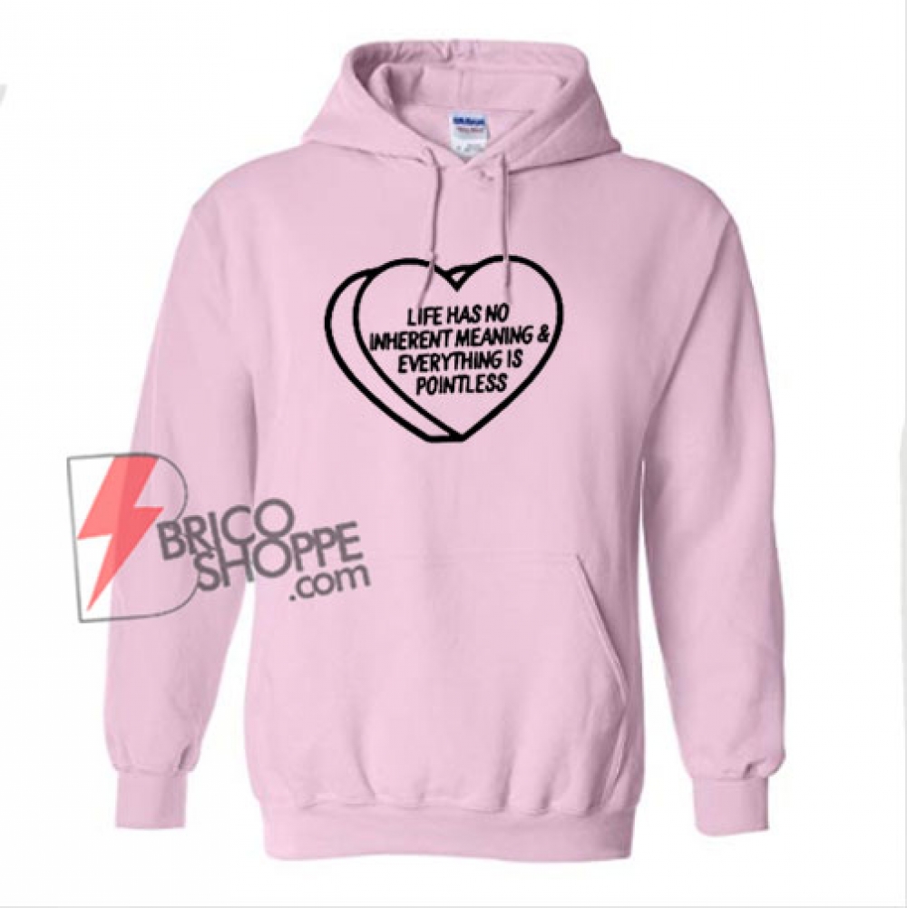 Dead Inside Hoodie Funny Valentine Hoodie Anti Valentines Day Hoodie Nihilism Hoodie