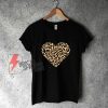 Mothers Day Shirt - Leopard Heart Shirt - Mothers Day Gift For Mom - Mothers Day T-Shirt- Heart Shirt - Love Heart Shirt - Mama Shirt