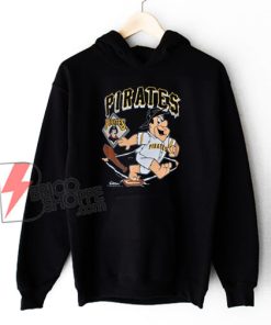 90s Pittsburgh Pirates Fred Flintstone MLB Hoodie - Funny Hoodie On Sale