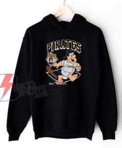 90s Pittsburgh Pirates Fred Flintstone MLB Hoodie - Funny Hoodie On Sale