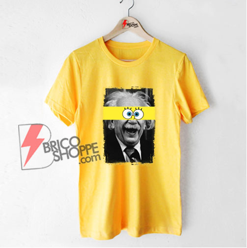 Albert-Einstein-Mashup-With-SpongeBob-Shirt