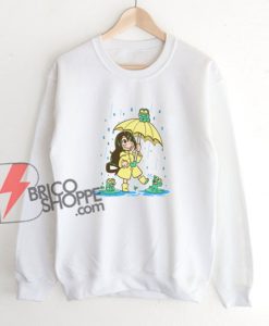 Best Frog Girl Sweatshirt - Funny Sweatshirt On Sale