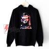 Cool Lincoln 4th of July Merica Hoodie