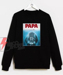 Ghost B.C. Papa Jaws Sweatshirt - Parody Sweatshirt – Funny Sweatshirt On Sale