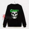 Ghost misfits Sweatshirt – Ghost Sweatshirt – Parody Sweatshirt – Funny Sweatshirt On Sale