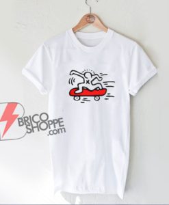 Keith Haring - Skate Lover T-Shirt - Parody Shirt - funny skateboard Shirt