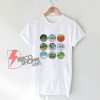Planets Star Wars T-Shirt - Funny Shirt On Sale