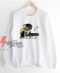 Post Malone playing piano Sweatshirt – Funny Sweatshirt