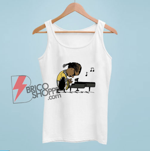 Post Malone playing piano Tank Top – Funny Tank Top
