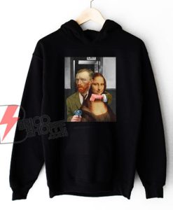 Van Gogh Mona Lisa Hoodie - Funny Hoodie
