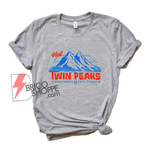 Visit Twin Peaks Ghostwood national forest T-Shirt On Sale