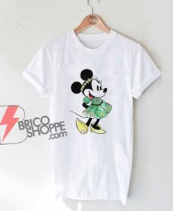 Disney Minnie Mouse Shamrock Dress T-Shirt
