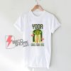 Star-Wars-Yoda-One-For-Me-Camiseta-de-manga-corta-T-Shirt