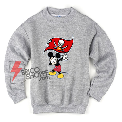 dabbing-mickey-love-tampa-bay-buccaneers-Sweatshirt