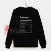 Full-Professor-Nutritional-And-Undeniable-Facts--Sweatshirt