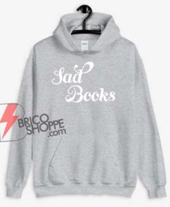 Sad-Books-Hoodie-Grey