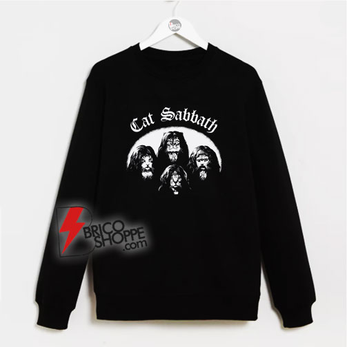 Cat-Sabbath-Band-Sweatshirt
