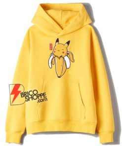 Pikachu Memes Banana Hoodie - Funny Hoodie